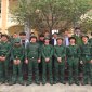 Minh Tân phát quân trang, liên hoan  chia tay công dân nhập ngũ năm 2021