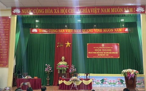 Hội CCB xã Minh Tân tổng kết phong trào thi đua "Cựu chiến binh gương mẫu" giai đoạn 2019-2024